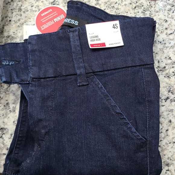 New Express denim legging